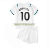 Original Trikotsatz Manchester City Jack Grealish 10 Auswärtstrikot 2021-22 Für Kinder